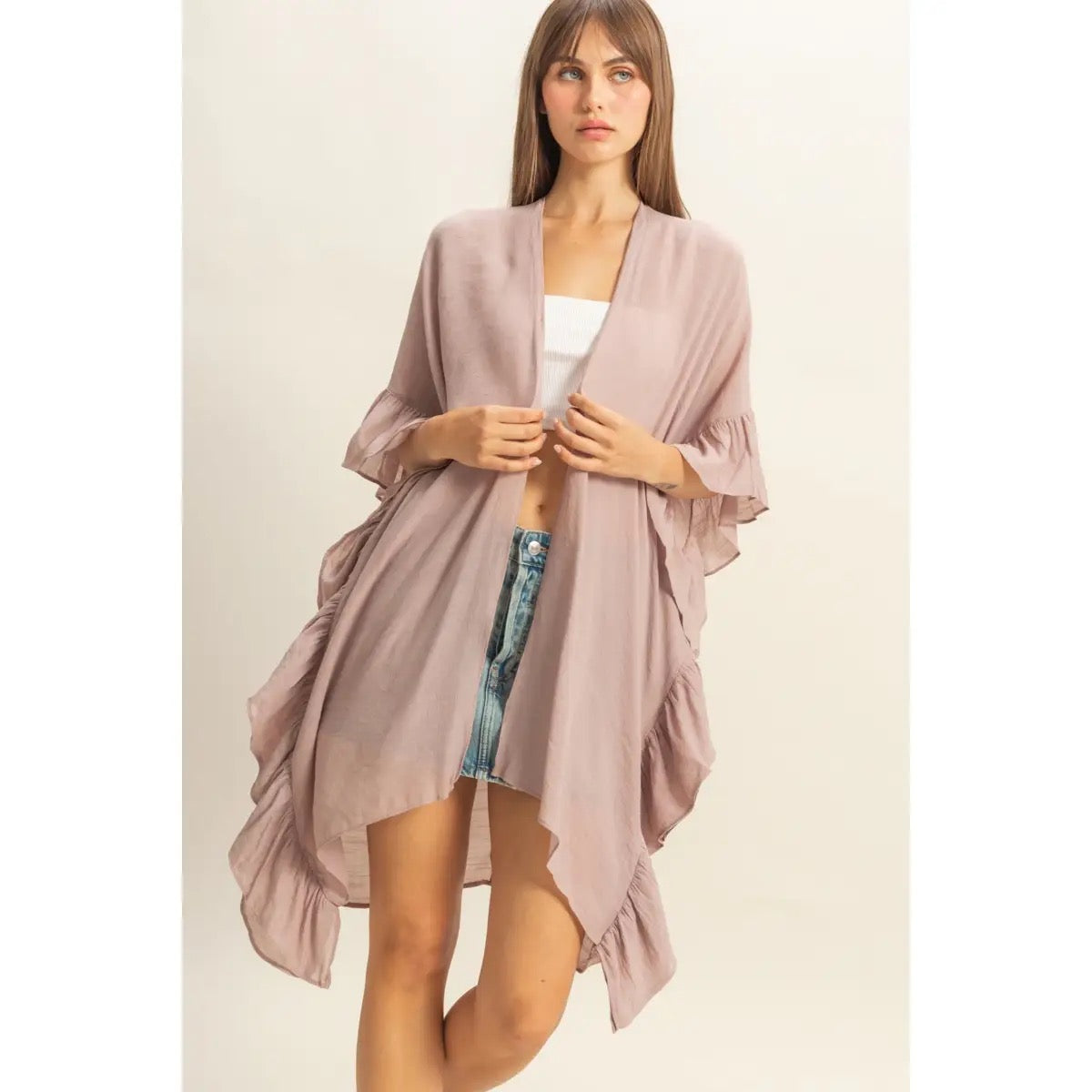 RUFFLED DUSTER (+colors)