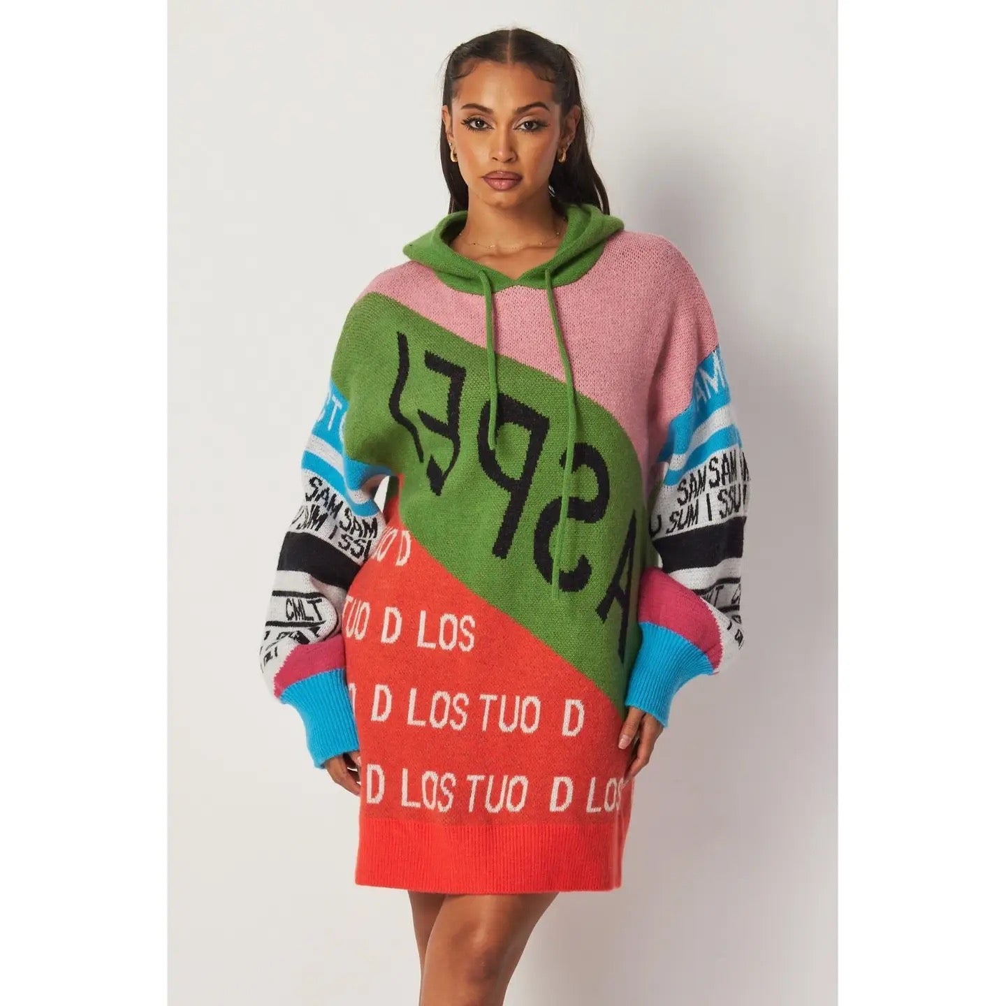 COLORBLOCK CHAOS SWEATER