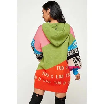 COLORBLOCK CHAOS SWEATER