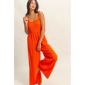 SCOOP NECK JUMPSUIT