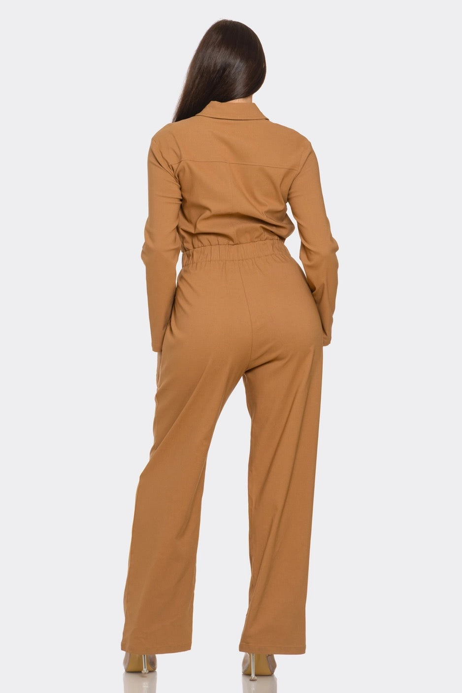 UTILITY ZIP JUMPSUIT