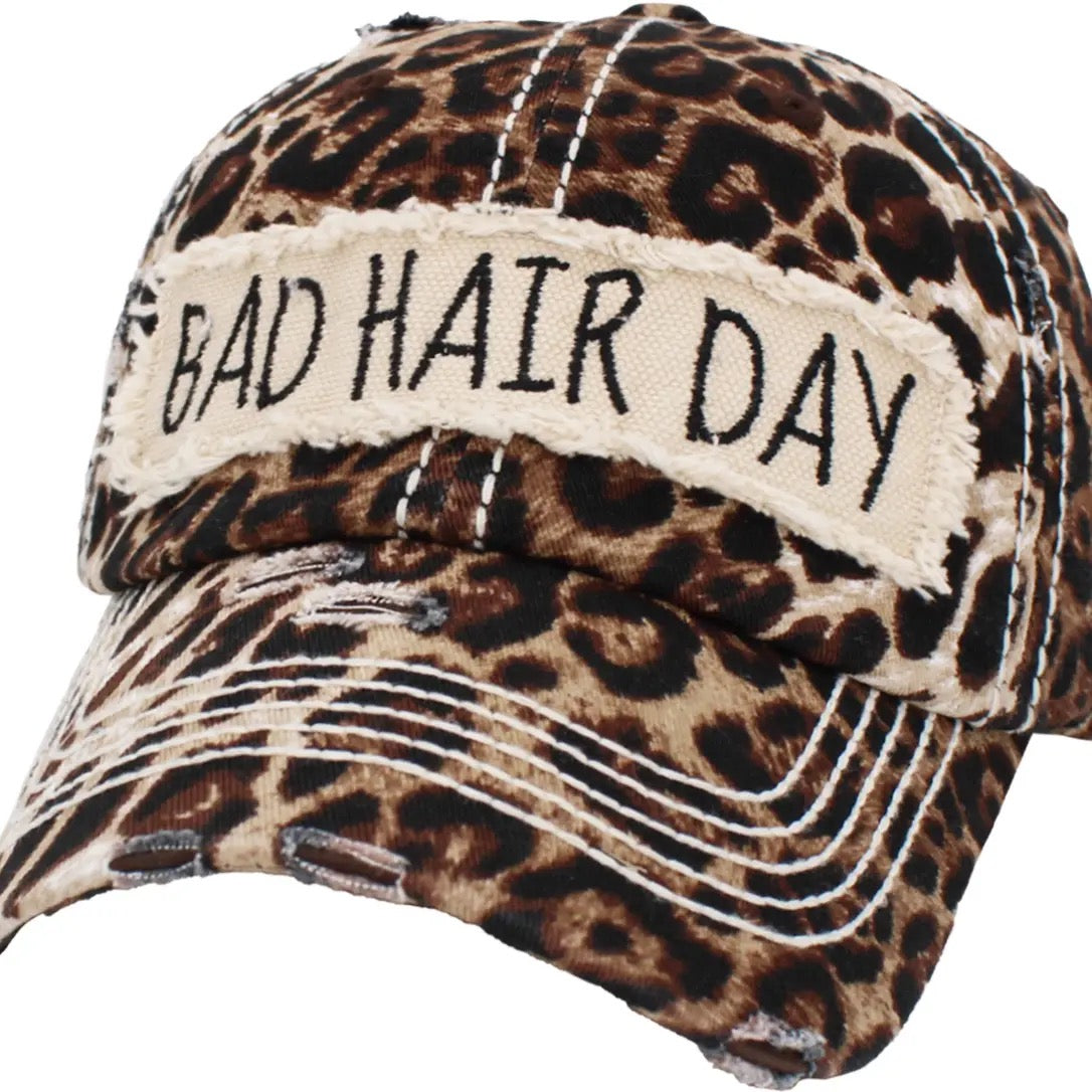 BAD HAIR BASEBALL CAP (assorted)