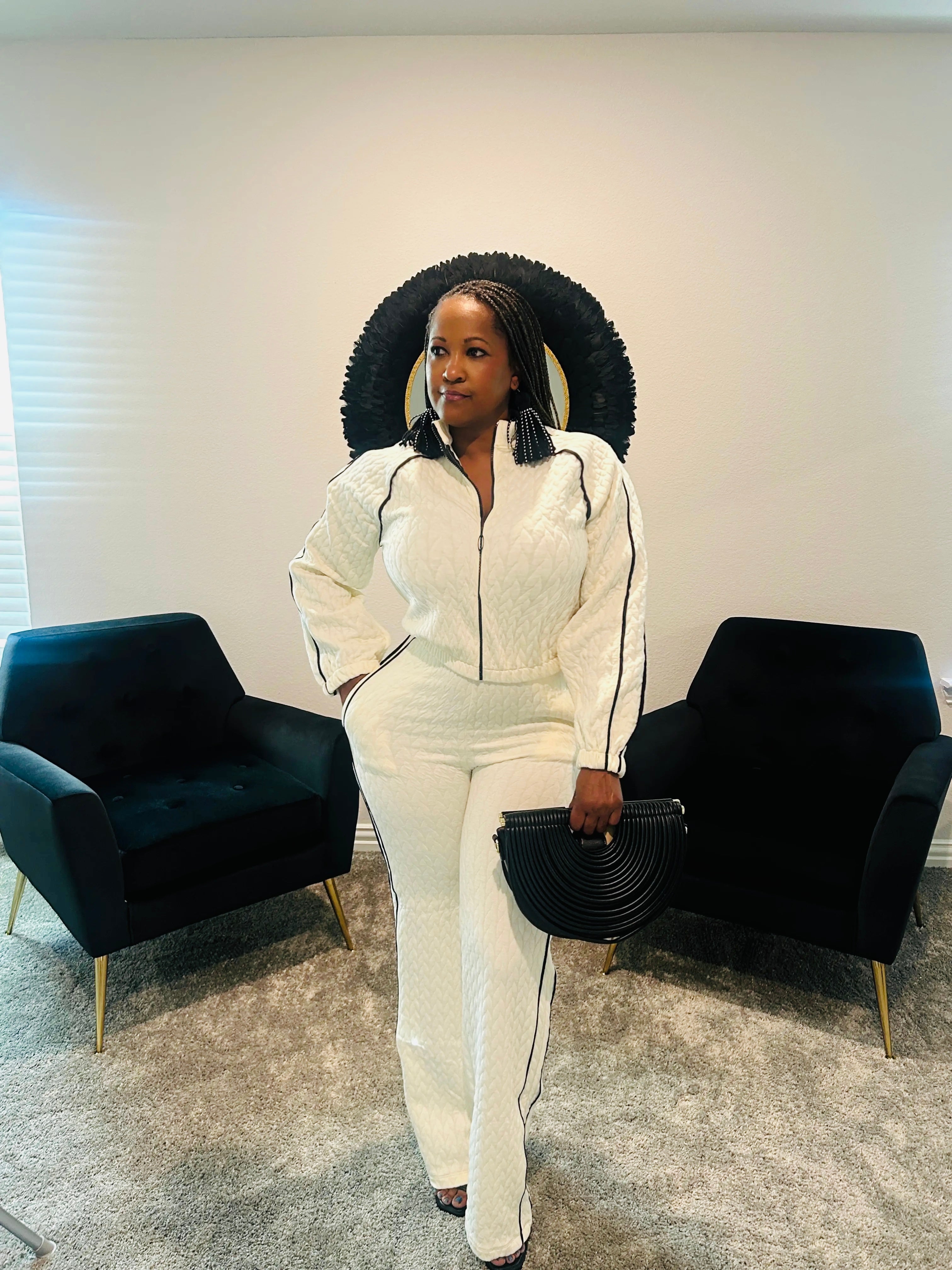 QUILTED LUXE TRACKSUIT