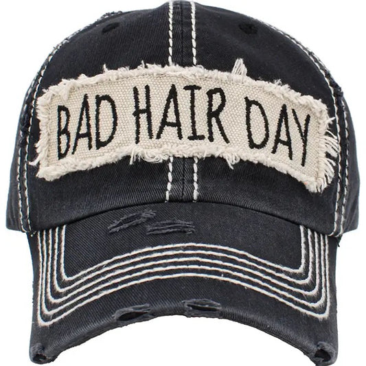 BAD HAIR BASEBALL CAP (assorted)