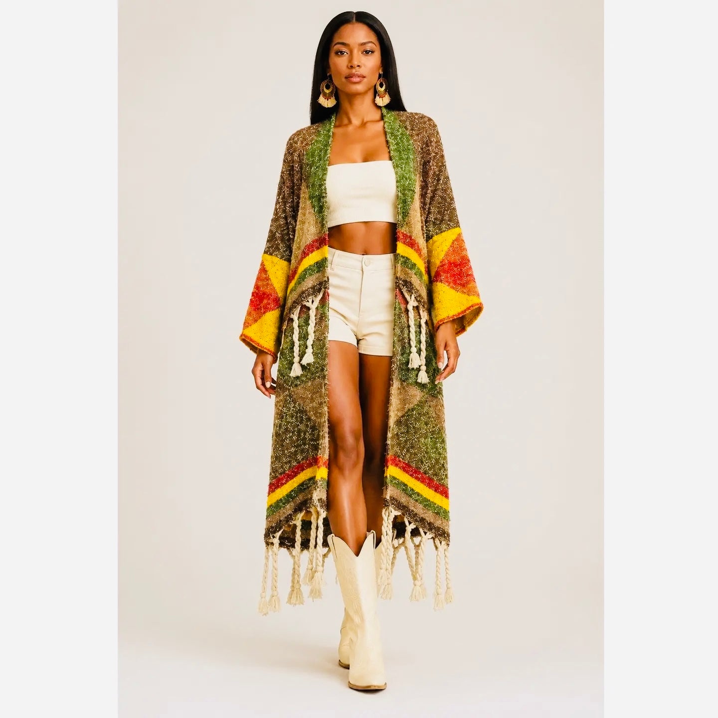 FRINGE LODGE CARDIGAN