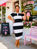 KNIT POLO DRESS