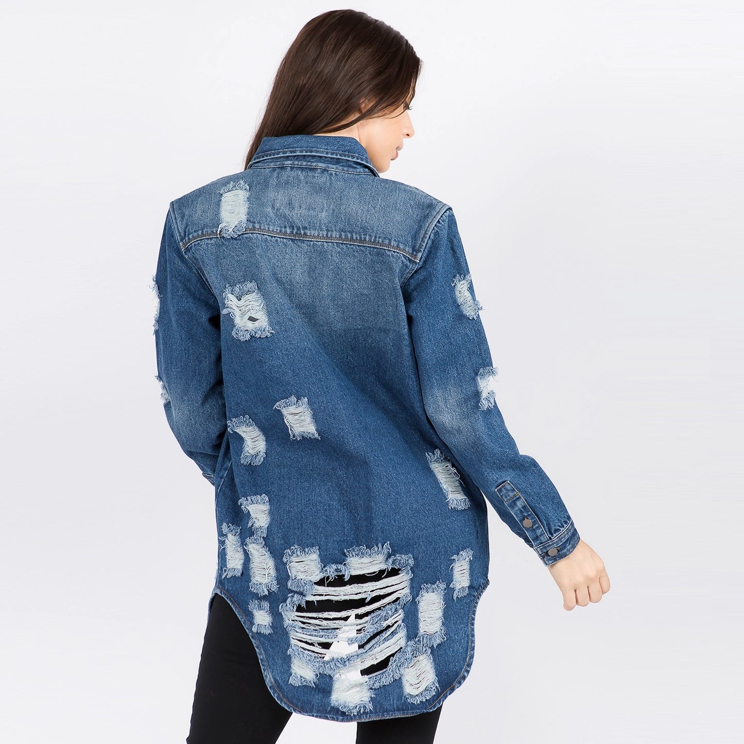 DENIM SHACKET