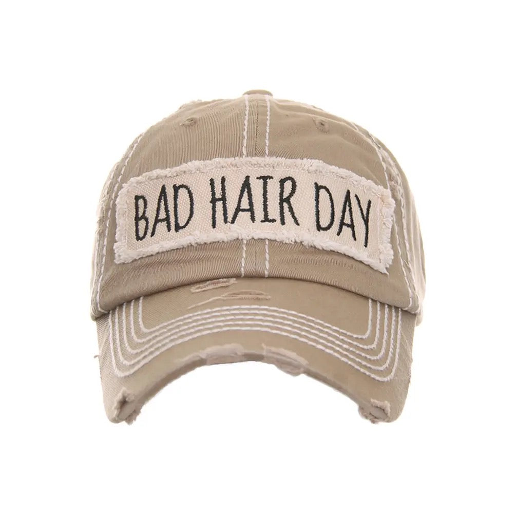 BAD HAIR BASEBALL CAP (assorted)